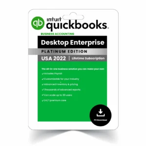 QuickBooks Desktop enterprise 2022 lifetime